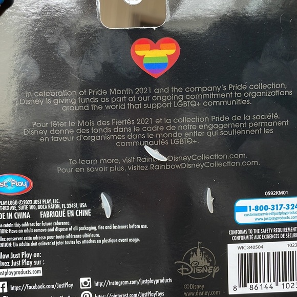 NWT Disney Rainbow Collection STITCH Clip-ON - Picture 10 of 13